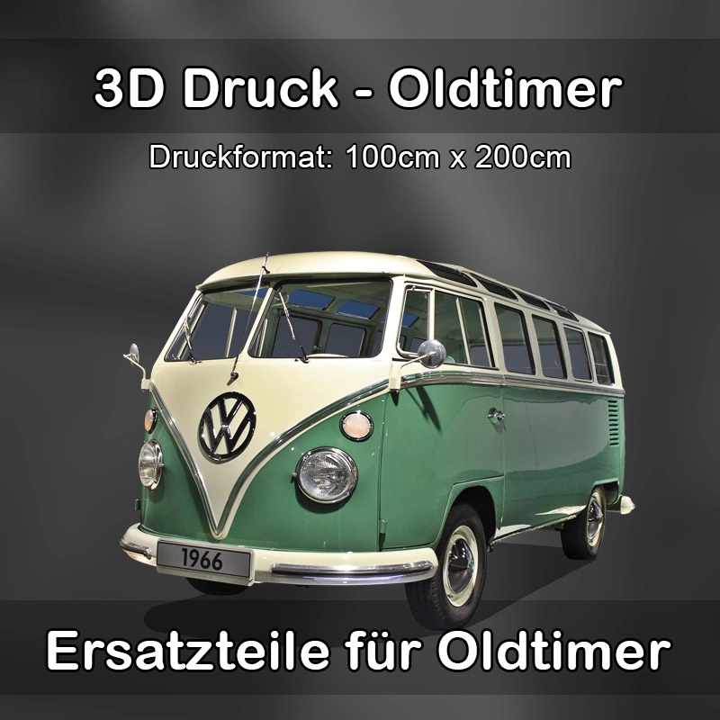 Großformat 3D Druck für Oldtimer Restauration in Wettenberg 