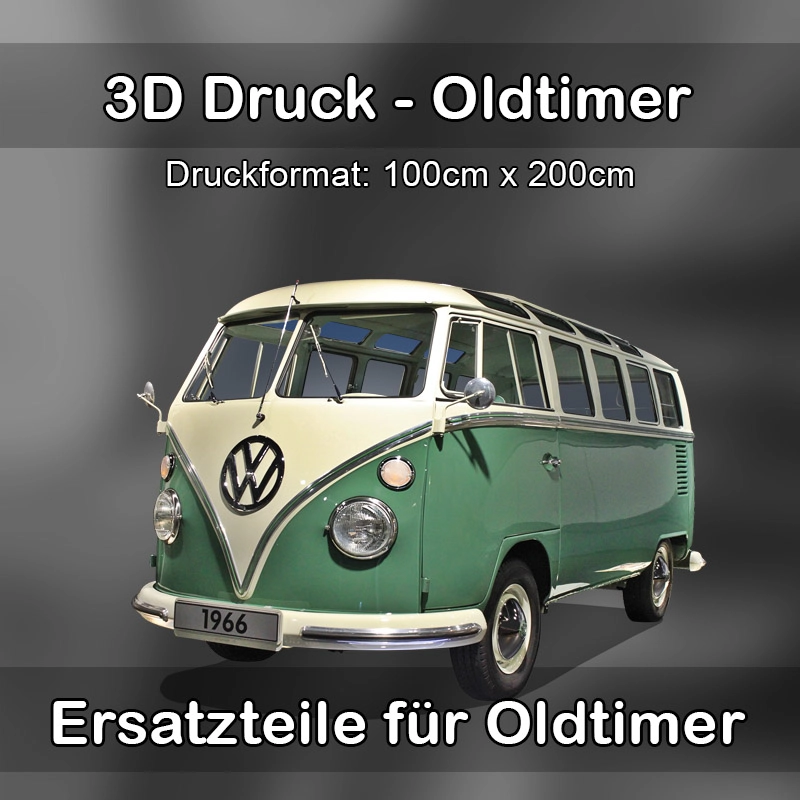 Großformat 3D Druck für Oldtimer Restauration in Wetzlar 