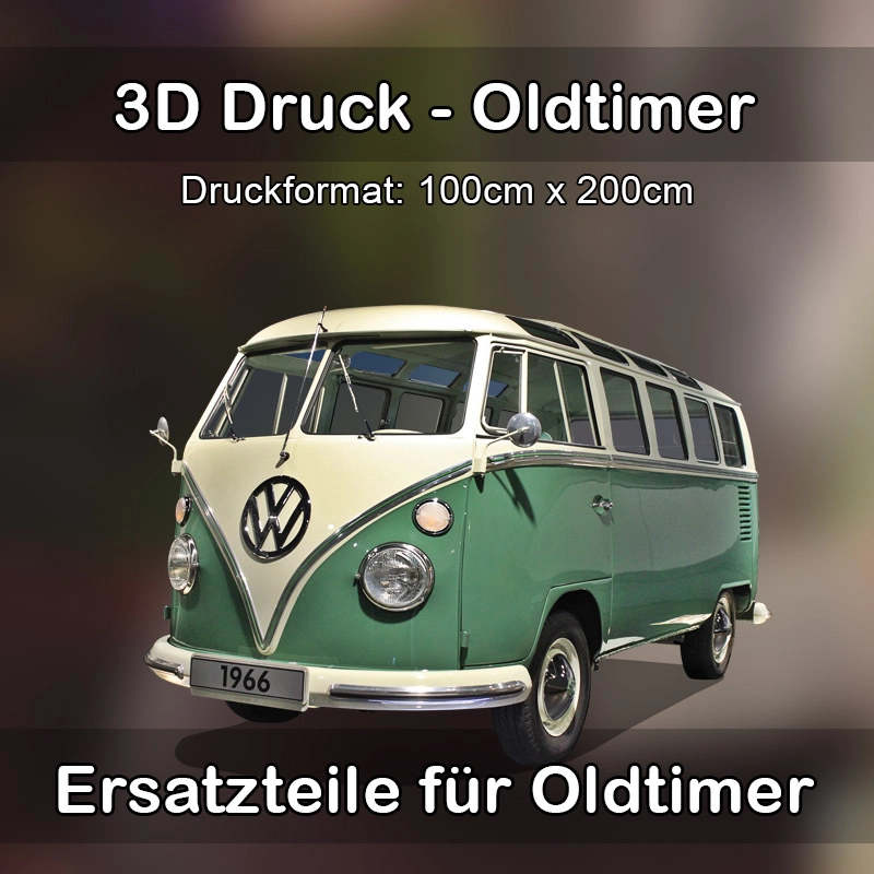 Großformat 3D Druck für Oldtimer Restauration in Weyhe 