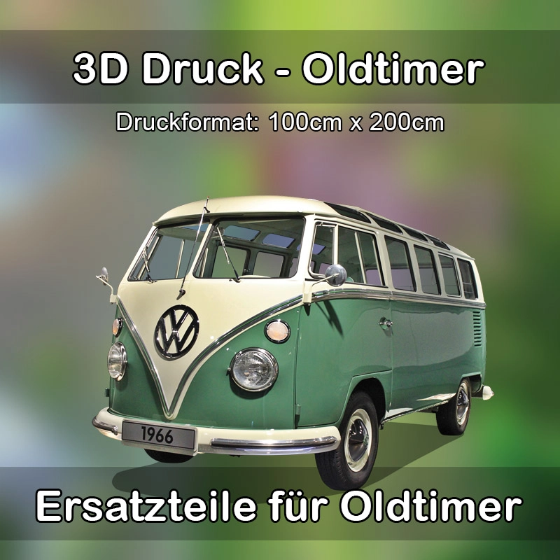 Großformat 3D Druck für Oldtimer Restauration in Wielenbach 