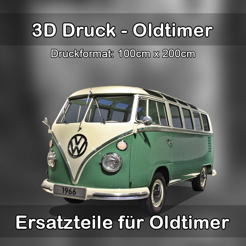 Großformat 3D Druck für Oldtimer Restauration in Wiernsheim 