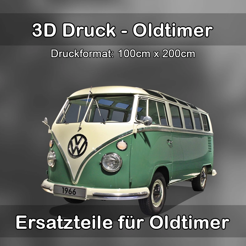 Großformat 3D Druck für Oldtimer Restauration in Wiesau 