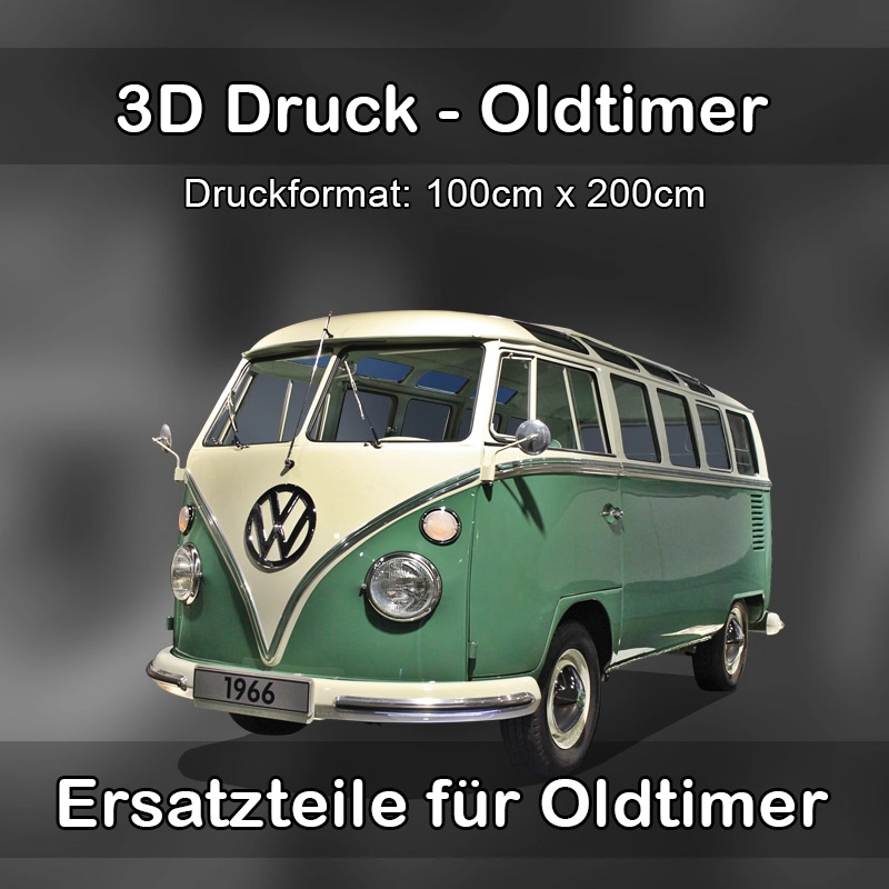 Großformat 3D Druck für Oldtimer Restauration in Wiesenbach (Baden) 