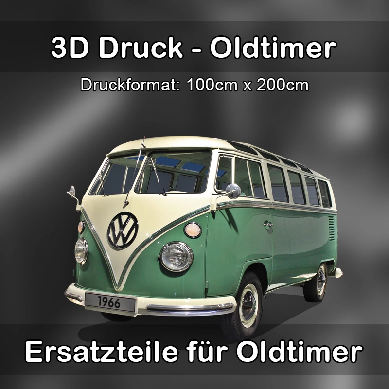 Großformat 3D Druck für Oldtimer Restauration in Wiesenfelden 