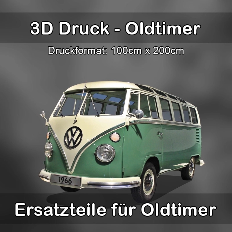 Großformat 3D Druck für Oldtimer Restauration in Wiesentheid 