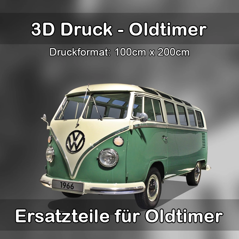 Großformat 3D Druck für Oldtimer Restauration in Wiesloch 