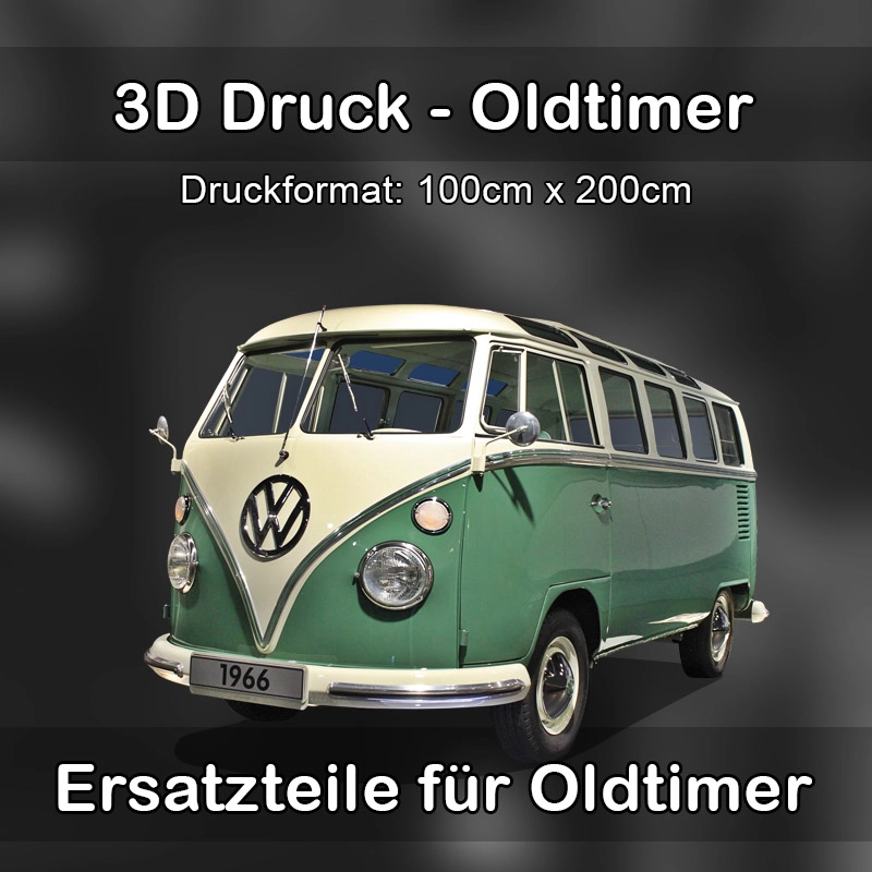 Großformat 3D Druck für Oldtimer Restauration in Wildeck 