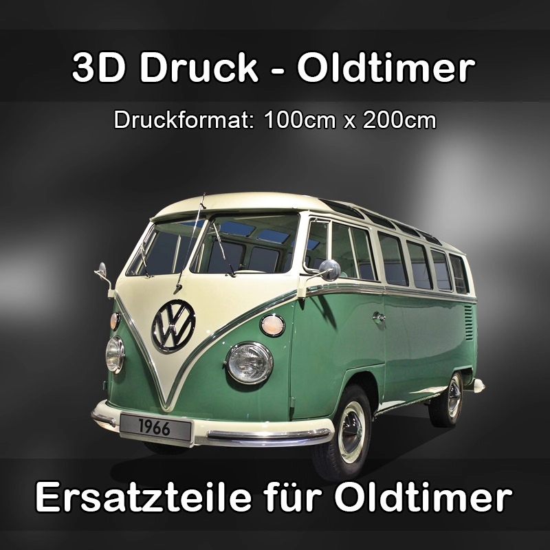 Großformat 3D Druck für Oldtimer Restauration in Wildenfels 