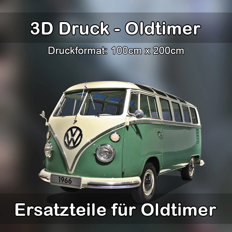 Großformat 3D Druck für Oldtimer Restauration in Wilhelmsthal 
