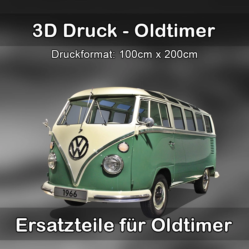 Großformat 3D Druck für Oldtimer Restauration in Wilhermsdorf 