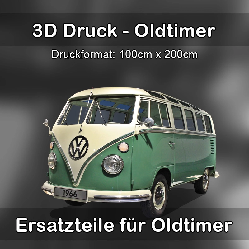 Großformat 3D Druck für Oldtimer Restauration in Willich 