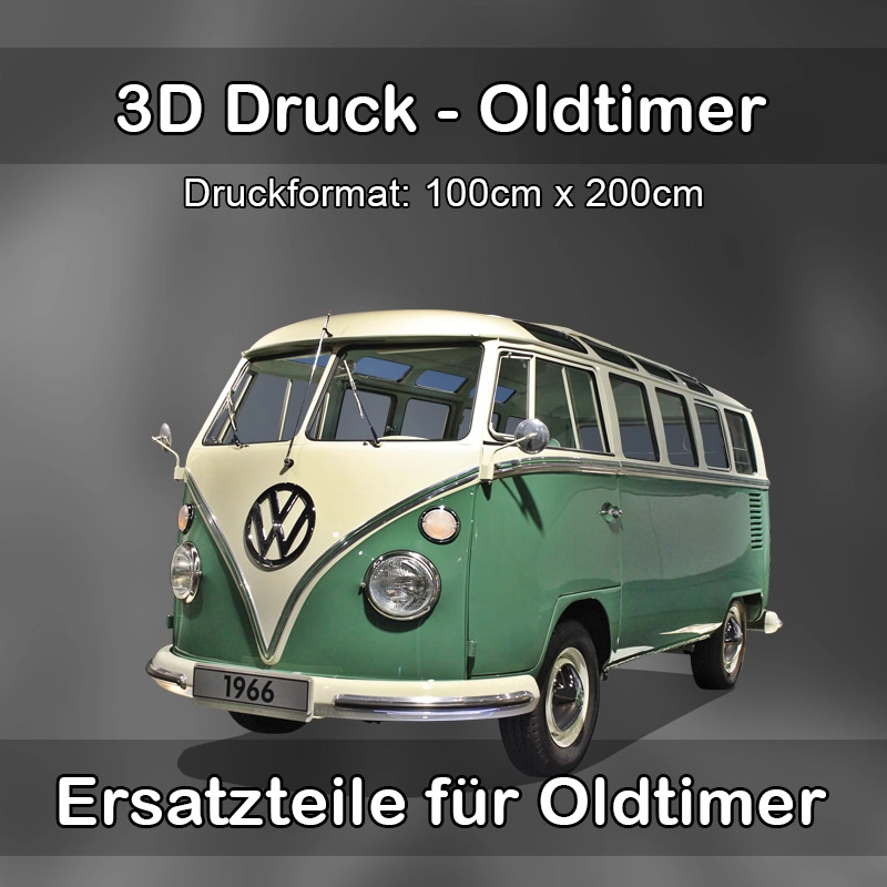 Großformat 3D Druck für Oldtimer Restauration in Willstätt 