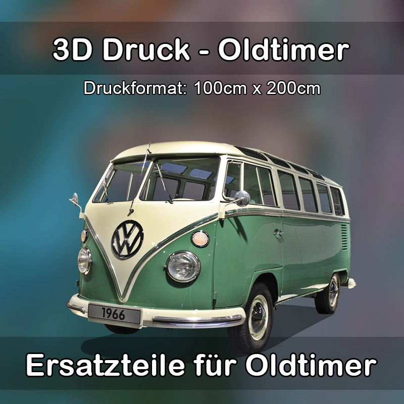 Großformat 3D Druck für Oldtimer Restauration in Wilsdruff 