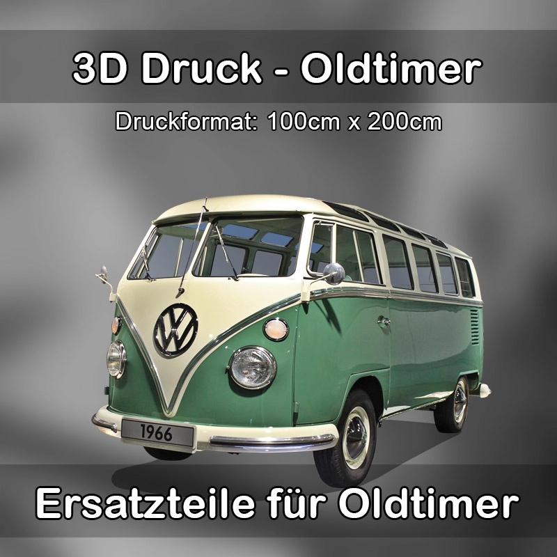 Großformat 3D Druck für Oldtimer Restauration in Windach 