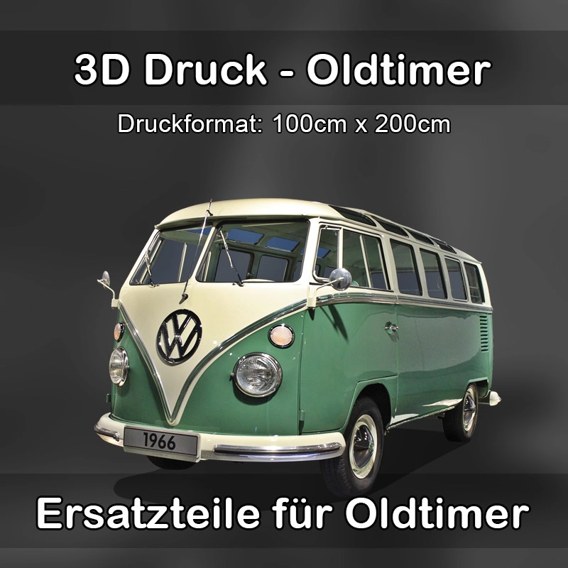 Großformat 3D Druck für Oldtimer Restauration in Winzer 
