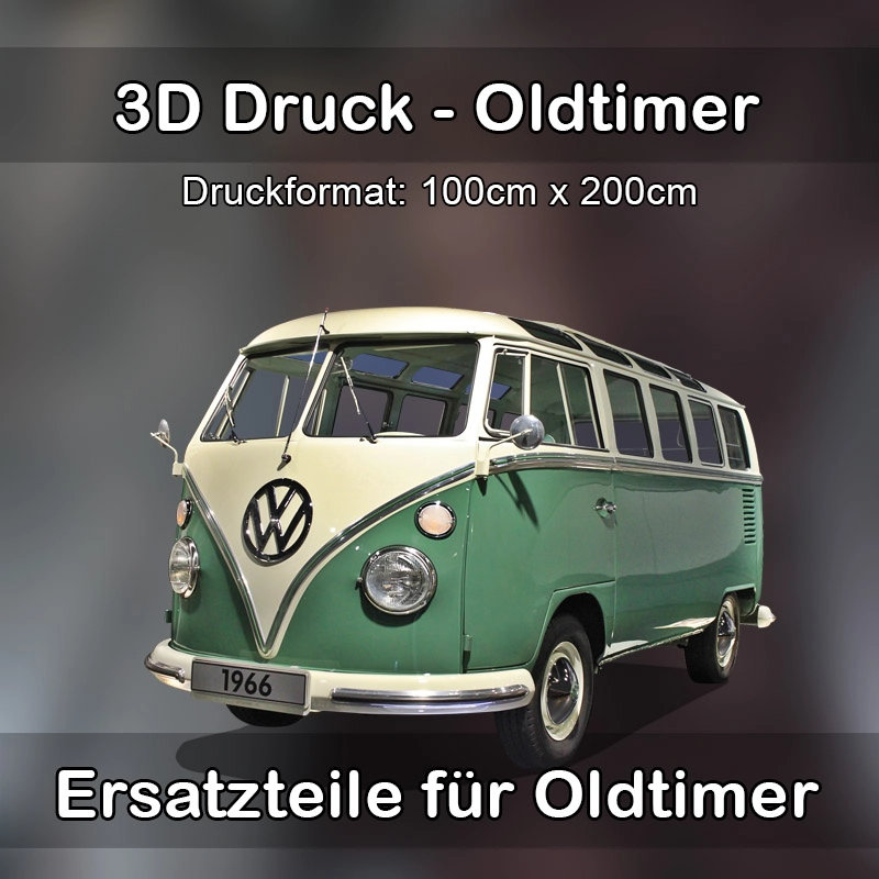 Großformat 3D Druck für Oldtimer Restauration in Wipperfürth 
