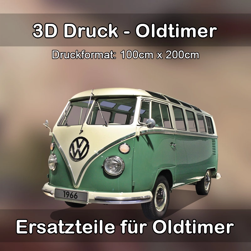 Großformat 3D Druck für Oldtimer Restauration in Wittenburg 