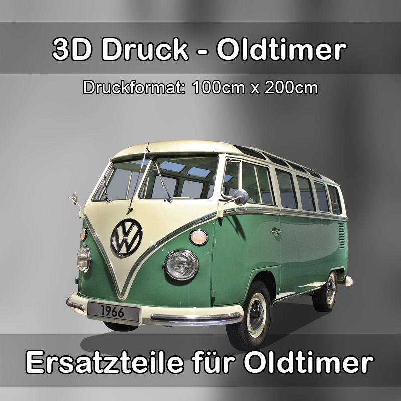 Großformat 3D Druck für Oldtimer Restauration in Wittlich 