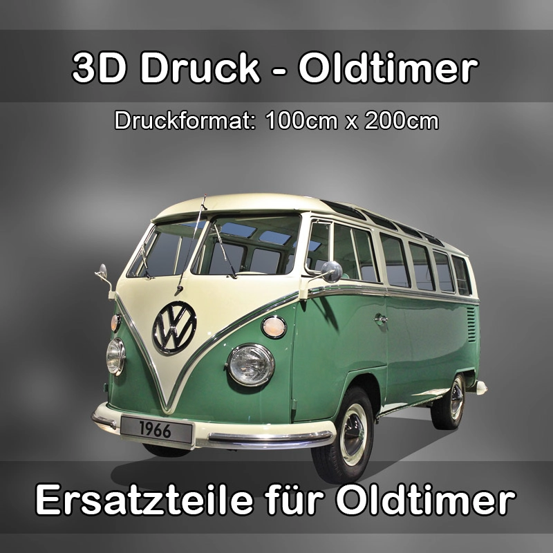 Großformat 3D Druck für Oldtimer Restauration in Wittmund 
