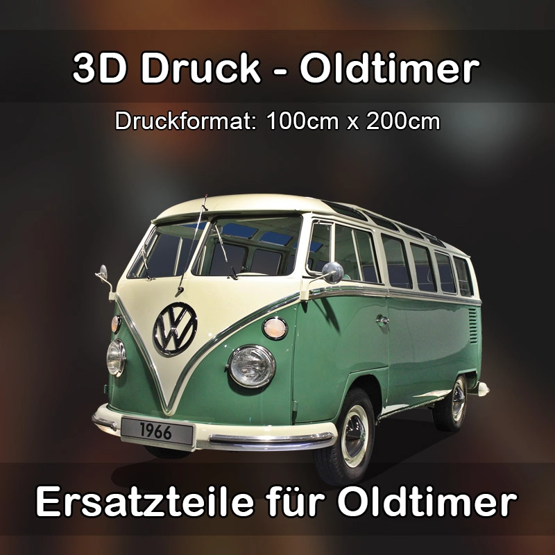 Großformat 3D Druck für Oldtimer Restauration in Witzenhausen 