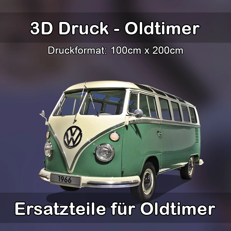 Großformat 3D Druck für Oldtimer Restauration in Wöllstadt 