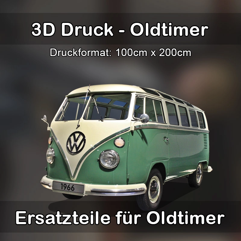 Großformat 3D Druck für Oldtimer Restauration in Wörth am Main 