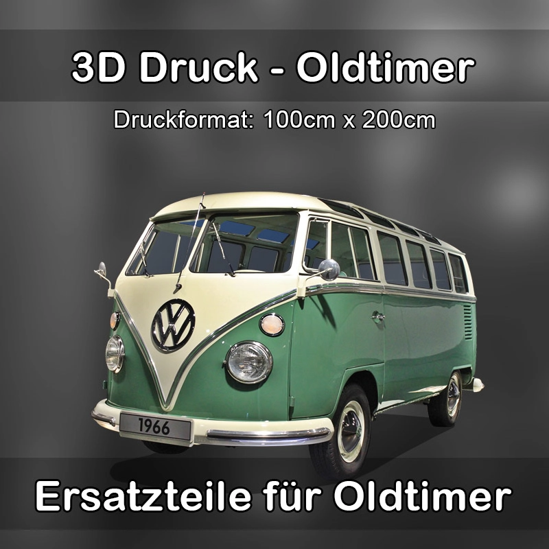 Großformat 3D Druck für Oldtimer Restauration in Wörth an der Donau 