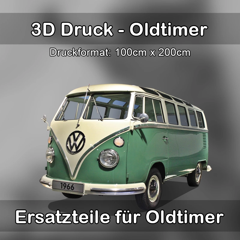 Großformat 3D Druck für Oldtimer Restauration in Wörth (Landkreis Erding) 