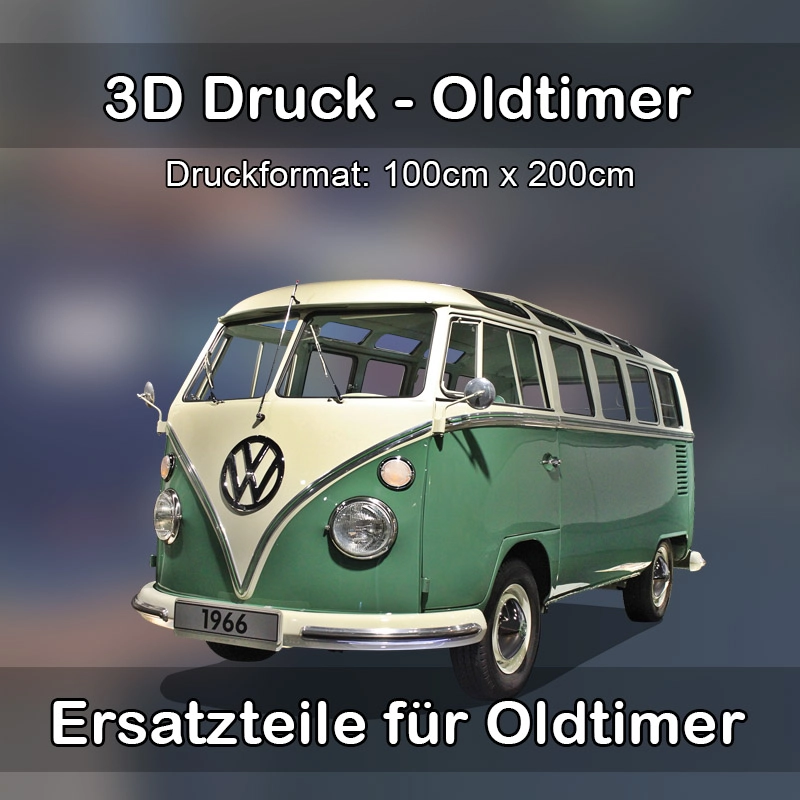 Großformat 3D Druck für Oldtimer Restauration in Wörthsee 