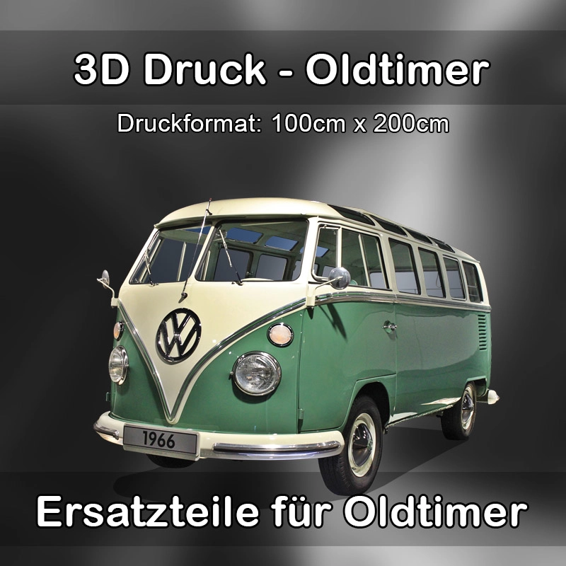 Großformat 3D Druck für Oldtimer Restauration in Wolfach 
