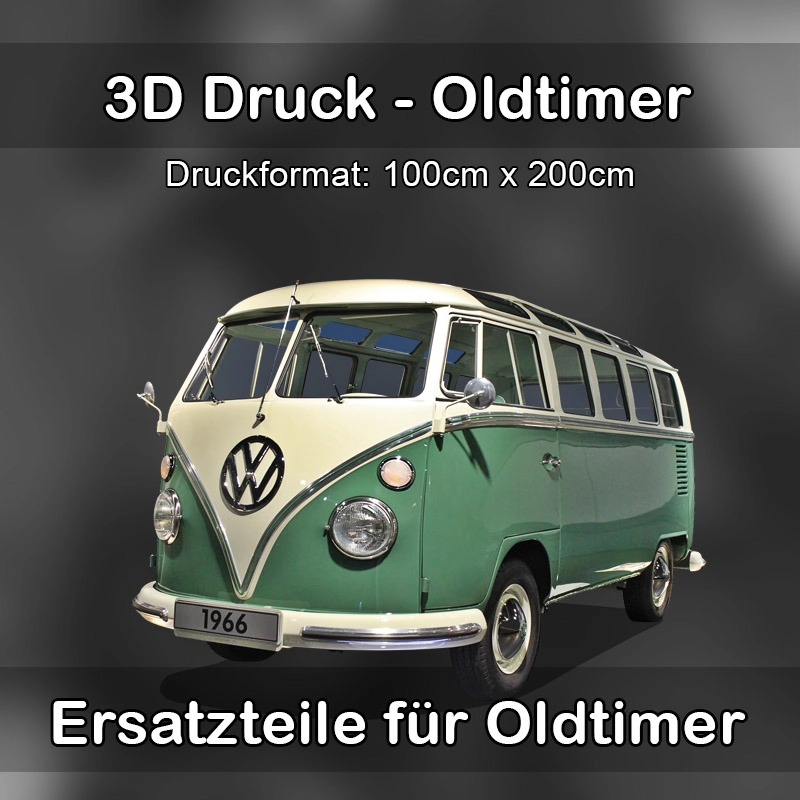 Großformat 3D Druck für Oldtimer Restauration in Wolfenbüttel 