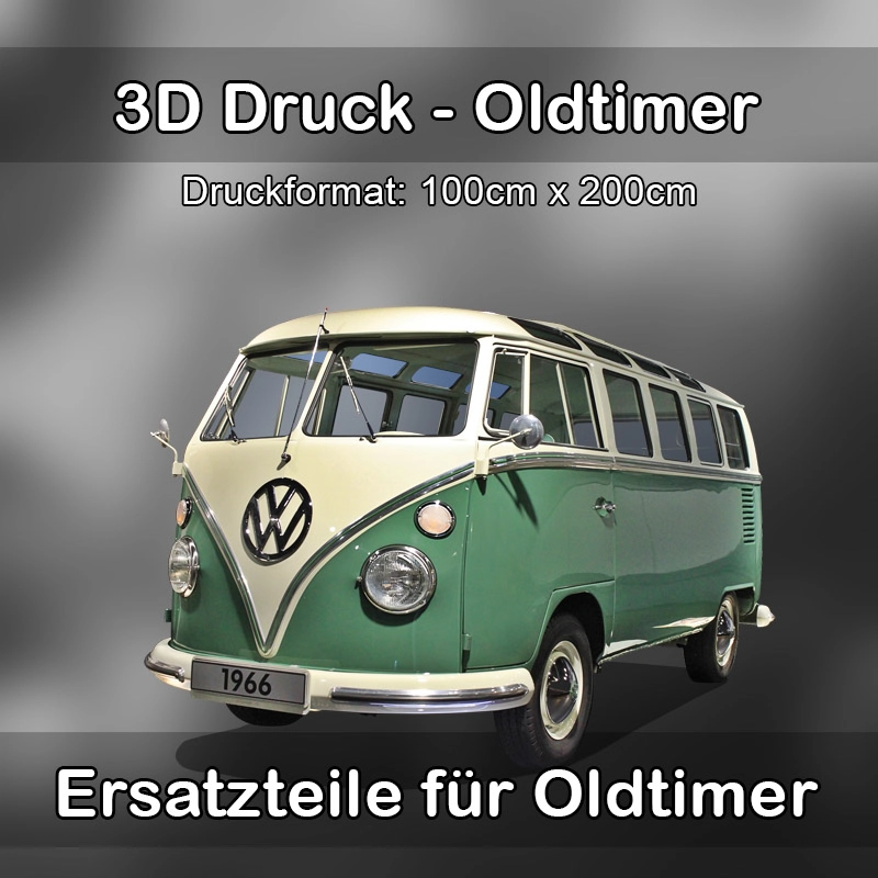 Großformat 3D Druck für Oldtimer Restauration in Wolfhagen 
