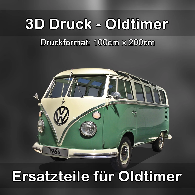 Großformat 3D Druck für Oldtimer Restauration in Wolfratshausen 