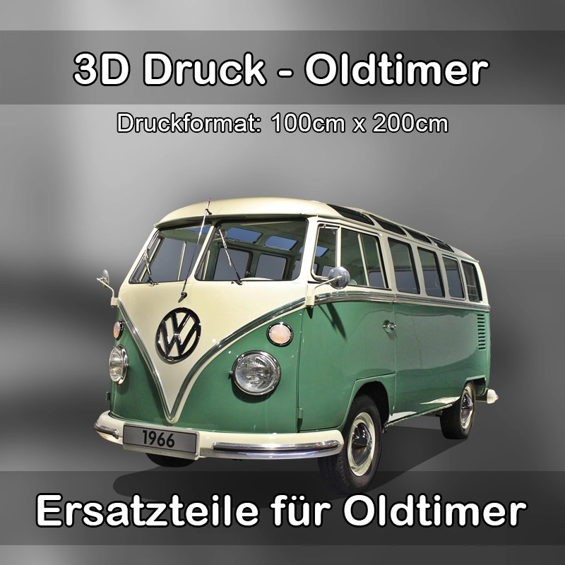 Großformat 3D Druck für Oldtimer Restauration in Wolkenstein 