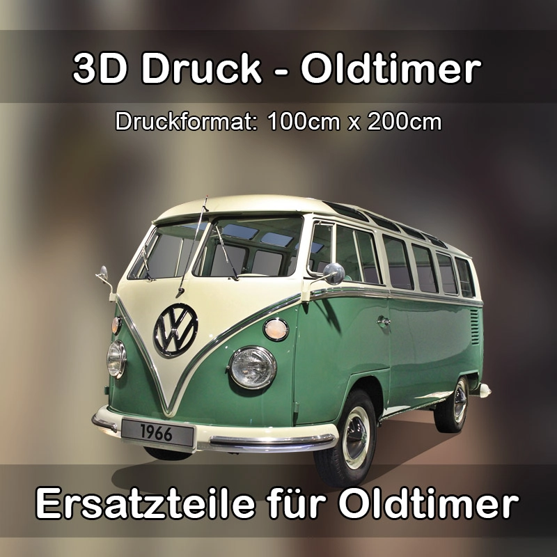 Großformat 3D Druck für Oldtimer Restauration in Woltersdorf bei Berlin 