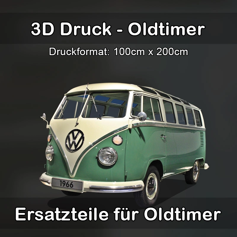 Großformat 3D Druck für Oldtimer Restauration in Wülfrath 