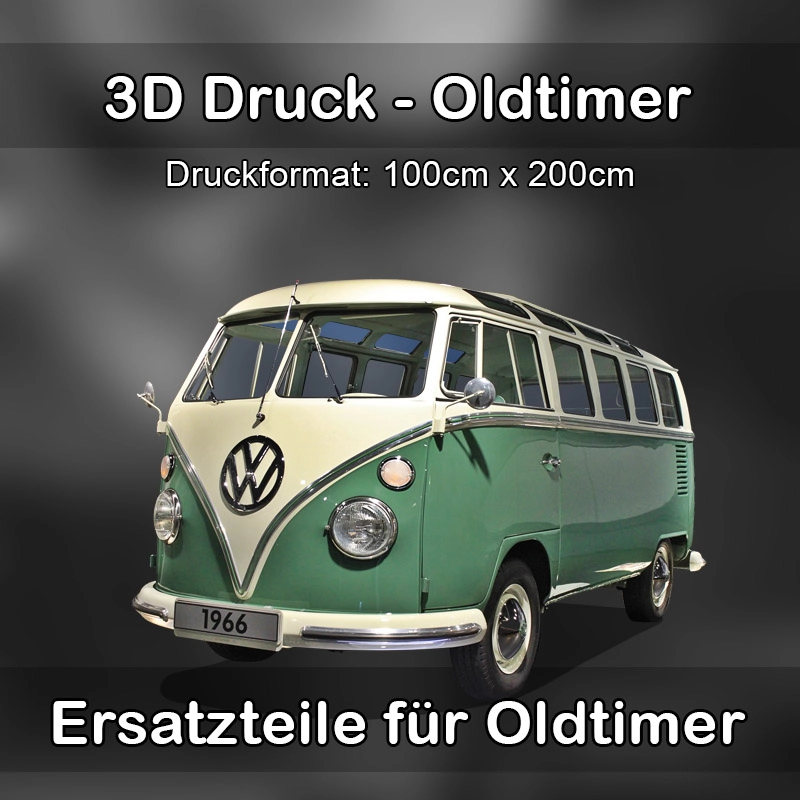 Großformat 3D Druck für Oldtimer Restauration in Wunsiedel 