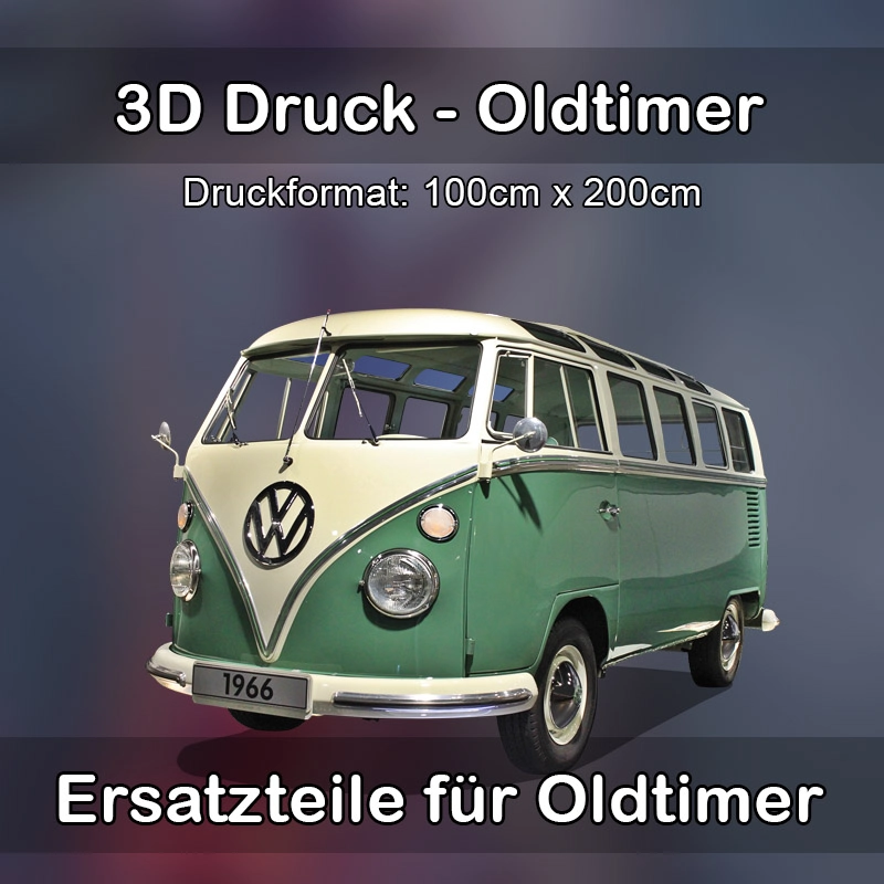 Großformat 3D Druck für Oldtimer Restauration in Wunstorf 