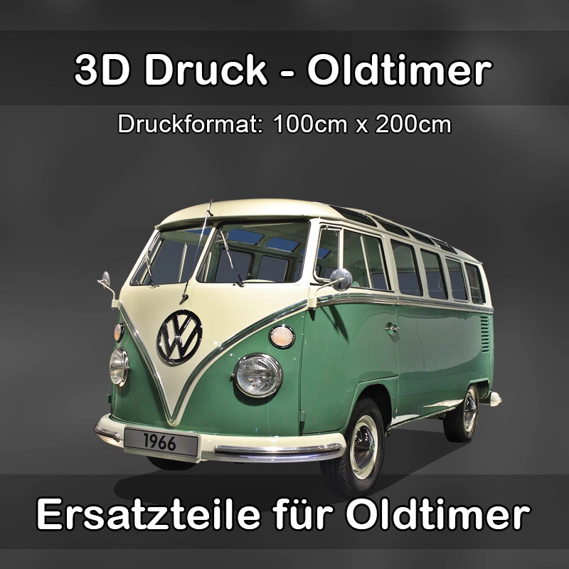 Großformat 3D Druck für Oldtimer Restauration in Wurmannsquick 