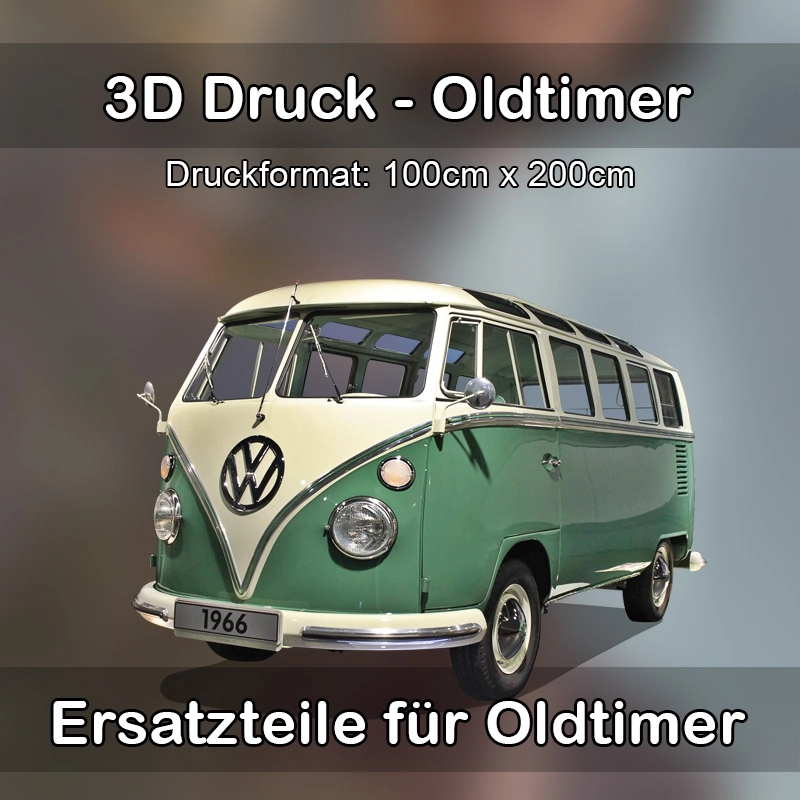 Großformat 3D Druck für Oldtimer Restauration in Wurmlingen 