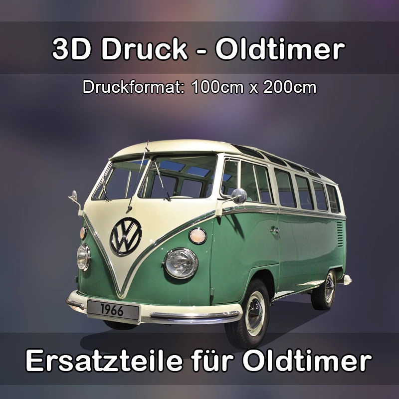 Großformat 3D Druck für Oldtimer Restauration in Wustermark 
