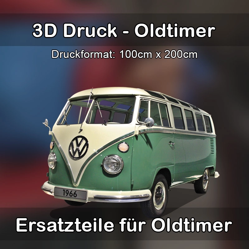 Großformat 3D Druck für Oldtimer Restauration in Wusterwitz 