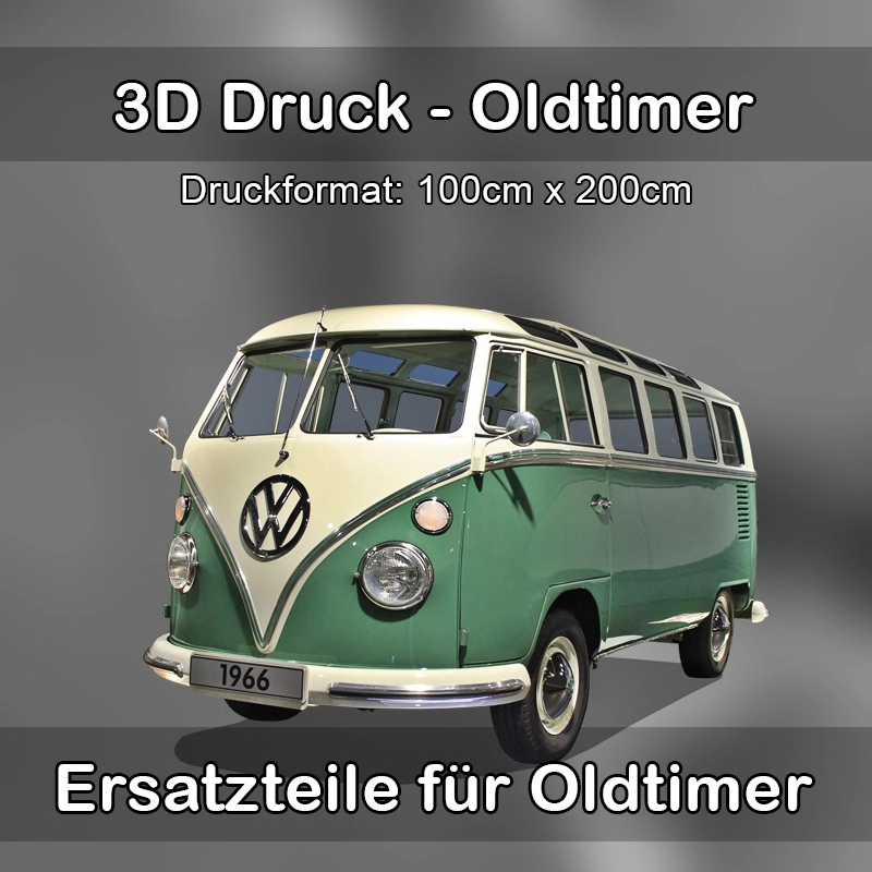 Großformat 3D Druck für Oldtimer Restauration in Wyk auf Föhr 