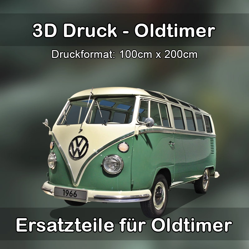 Großformat 3D Druck für Oldtimer Restauration in Zellingen 