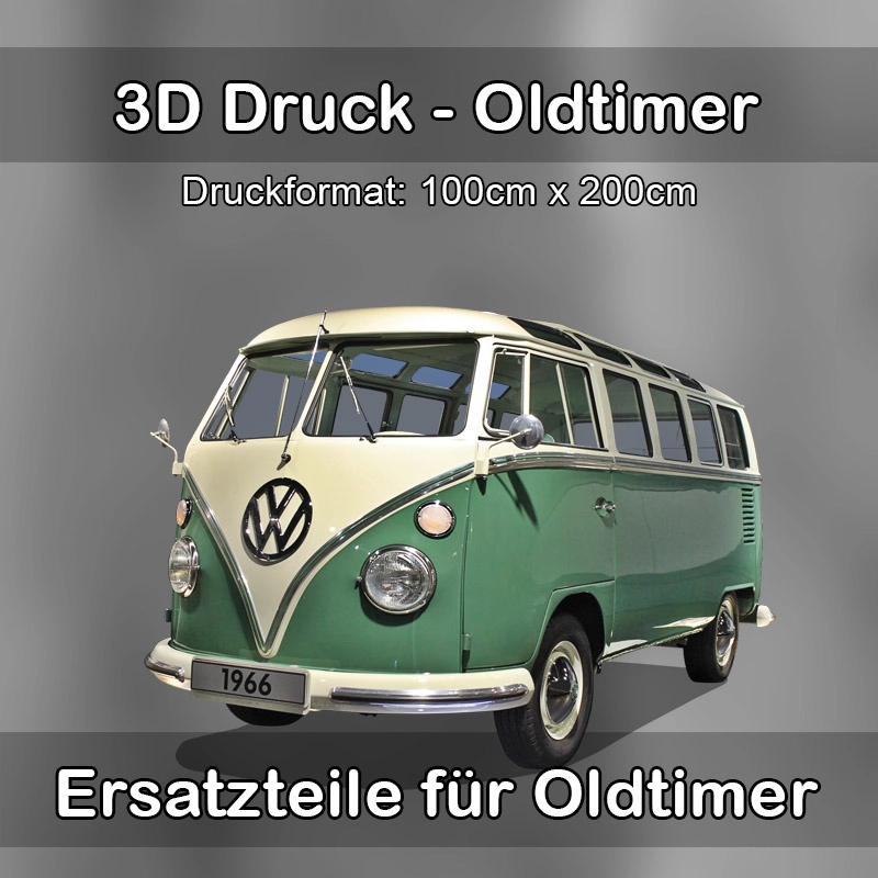 Großformat 3D Druck für Oldtimer Restauration in Zierenberg 
