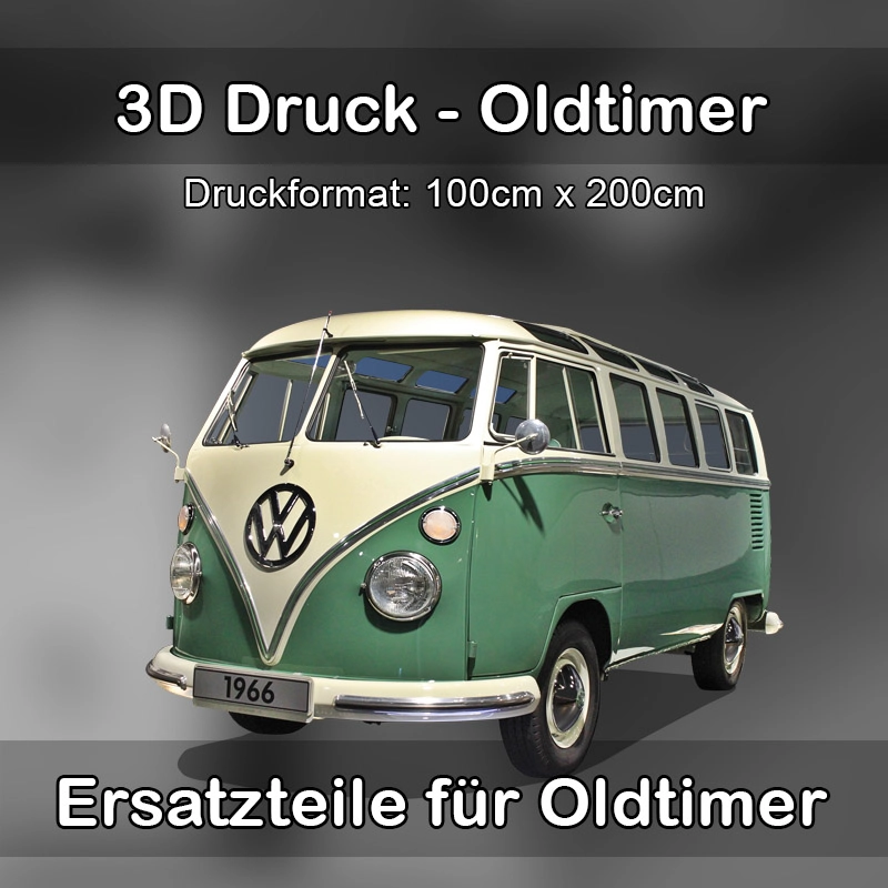 Großformat 3D Druck für Oldtimer Restauration in Zingst 