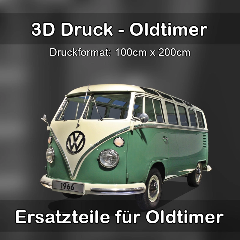 Großformat 3D Druck für Oldtimer Restauration in Zinnowitz 