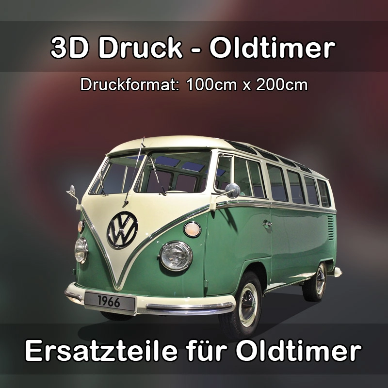 Großformat 3D Druck für Oldtimer Restauration in Zittau 