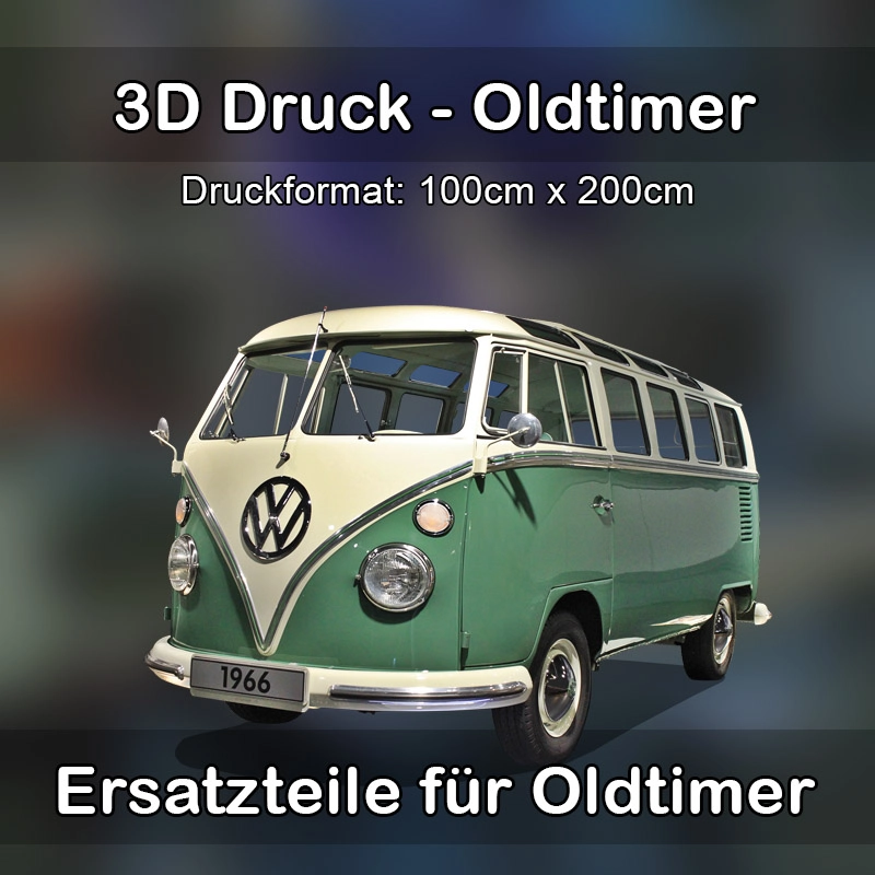 Großformat 3D Druck für Oldtimer Restauration in Zörbig 