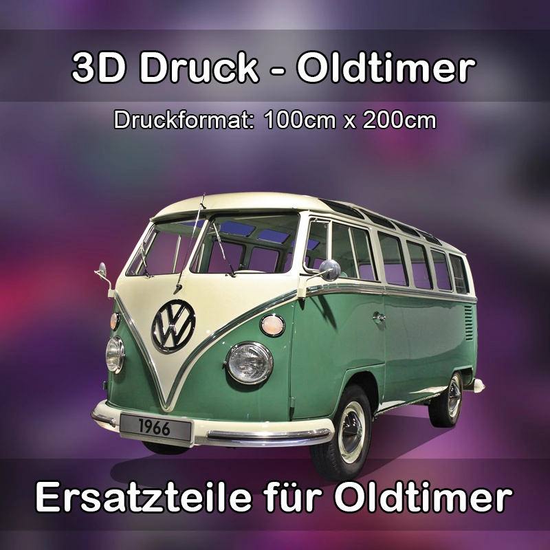 Großformat 3D Druck für Oldtimer Restauration in Zornheim 